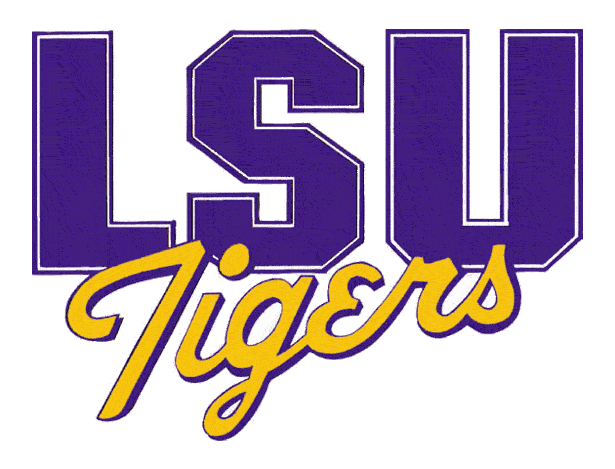 LSU Tigers 1990-2001 Alternate Logo vinyl decal